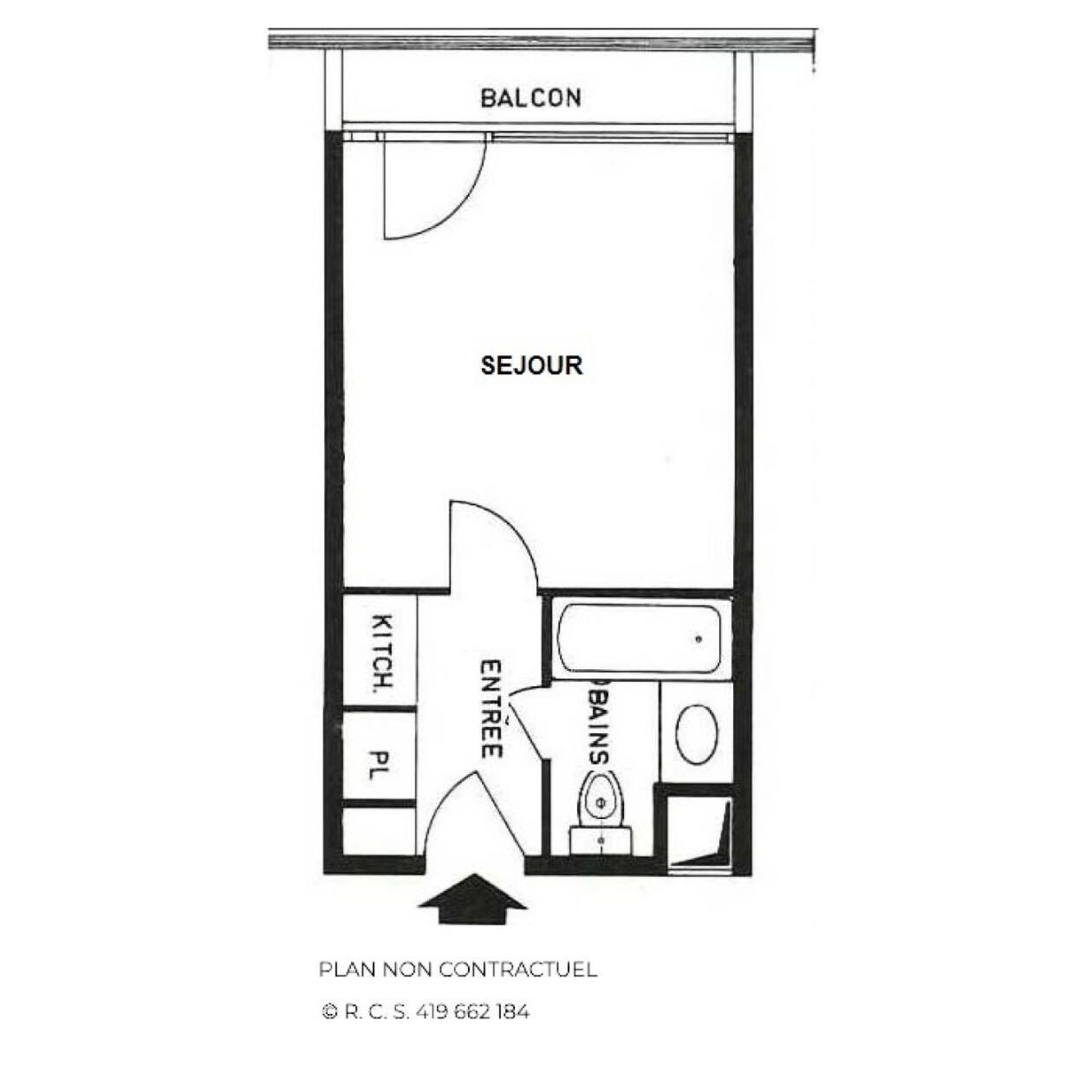 Residence Chaviere - Studio Pour 4 Personnes Avec Balcon Expose Sud Mae-5494 แซ็ง-มาร์แต็ง-เดอ-แบลวีย์ ภายนอก รูปภาพ